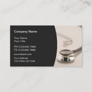Cartes de visite professionnels à thème Médicale
