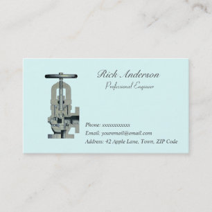 Cartes de visite professionnels d'ingénieur