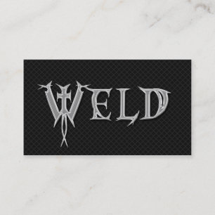 Cartes de visite professionnels grunges de soudure