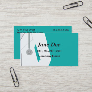 Cartes de visite professionnels Médicale de soins