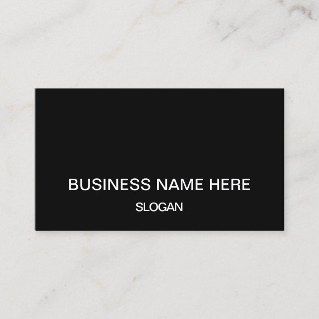 Cartes de visite professionnels minimalistes de (Devant)
