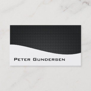 Cartes de visite professionnels modernes de fibre