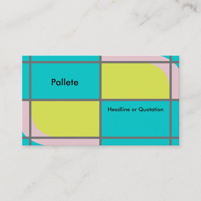 Cartes de visite promotionnels (Devant)