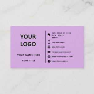 Cartes de visite promotionnels Concevez vos propre