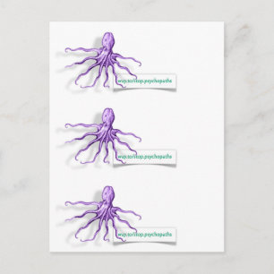 Cartes de visite PsychoOctopus