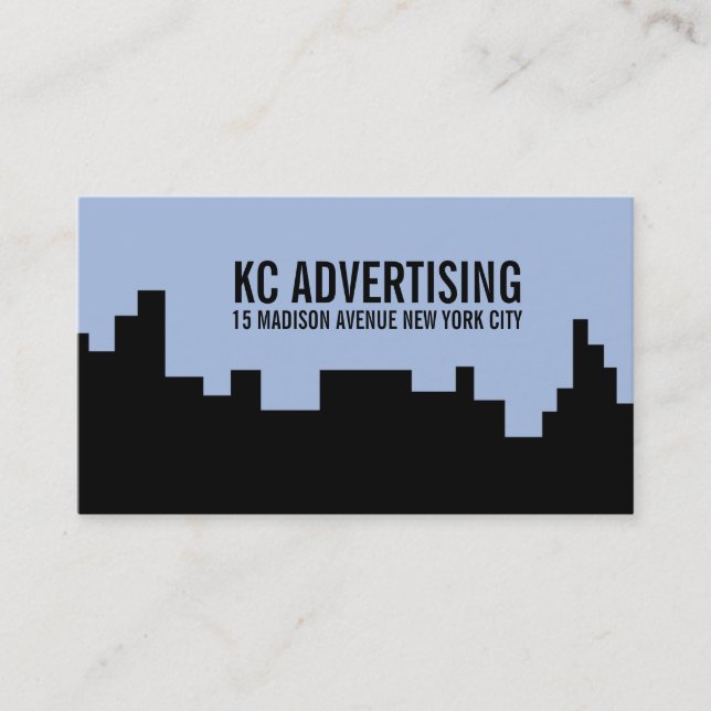 Cartes de visite publicitaires (Devant)