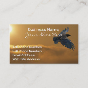 CARTES DE VISITE RAVEN & GOLDEN SUNLIGHT