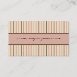 Cartes de visite rayés