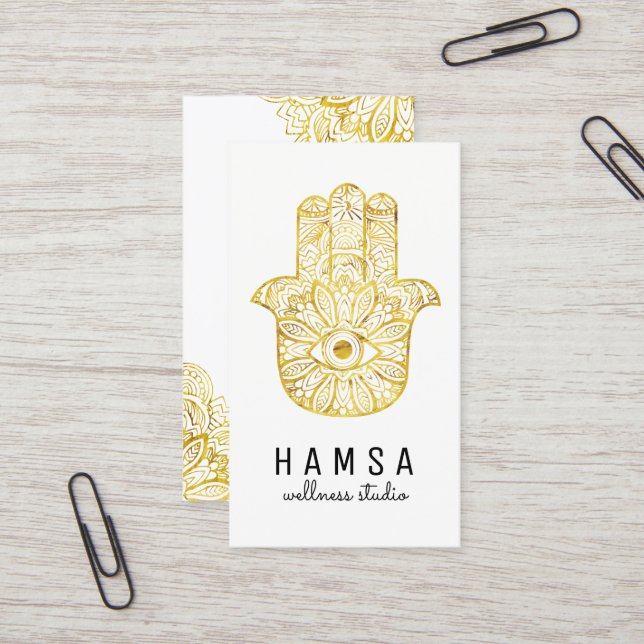 Cartes de visite Reiki (Devant/Arrière en situation)