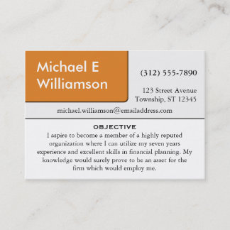 Cartes de visite RESUME D'ORGE