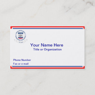 Cartes de visite retraités de l'USAID