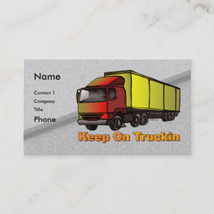 Cartes de visite Retro Trucker 2