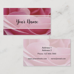 Cartes de visite - Rose-01