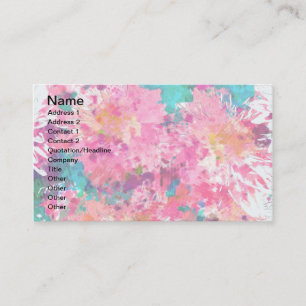 Cartes de visite ROSES de MAMANS