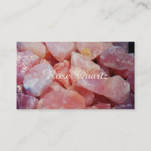Cartes de visite Roses du Quartz