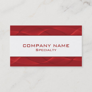Cartes de visite rouges abstraits