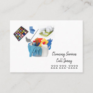 Cartes de visite, Services de nettoyage