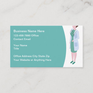 Cartes de visite simples et modernes pour cabinet 