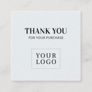 Cartes de visite simples modernes grises merci