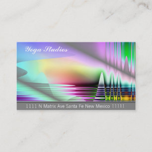 Cartes de visite spirituels de Reiki de massage