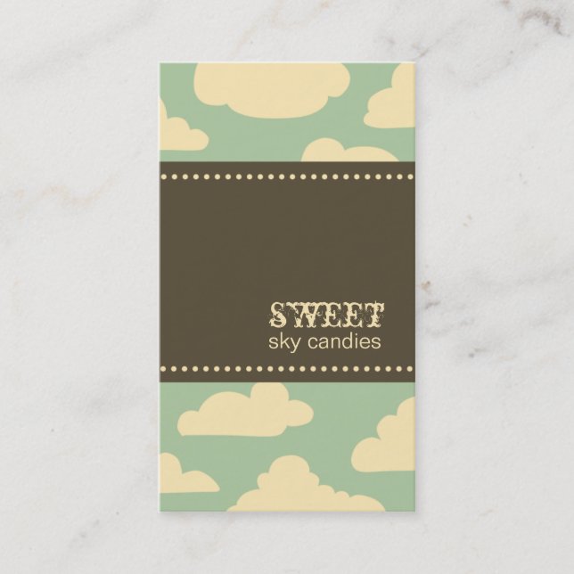 Cartes de visite Sweet Sky (Devant)