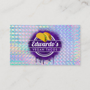 Cartes de visite Taco personnalisables