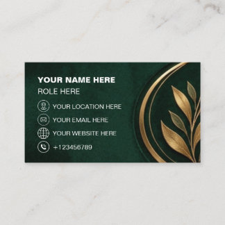 Cartes de Visite Unique Professionnel QR Marque