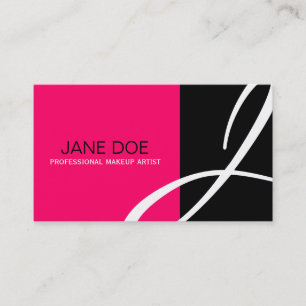 Cartes de visite uniques de monogramme