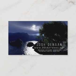 cartes de visite v1 de l'illustration 3D