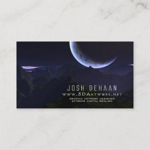 cartes de visite v2 de l'illustration 3D