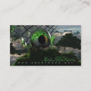 cartes de visite v3 de l'illustration 3D