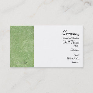 Cartes de visite vert Marmarino