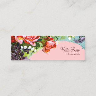 Cartes de visite victoriens de COULEUR de