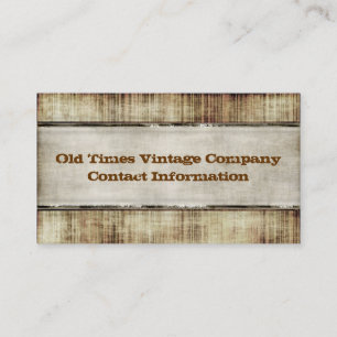 Cartes de visite vintages de style