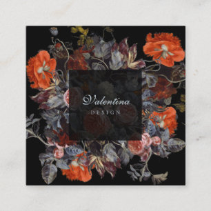 Cartes de visite vintages déprimés foncés 2 de