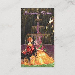 Cartes de visite vintages - Madame par une