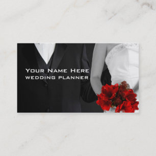 cartes de visite wedding planners