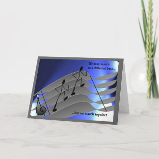 Cartes de voeux à thème musique