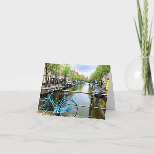 Cartes de voeux Amsterdam (Devant)