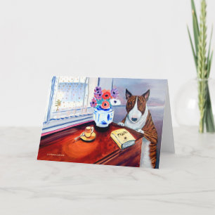 Cartes de voeux Bull Terrier