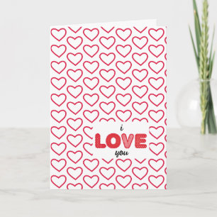 Cartes De Voeux Coeurs Et Amour