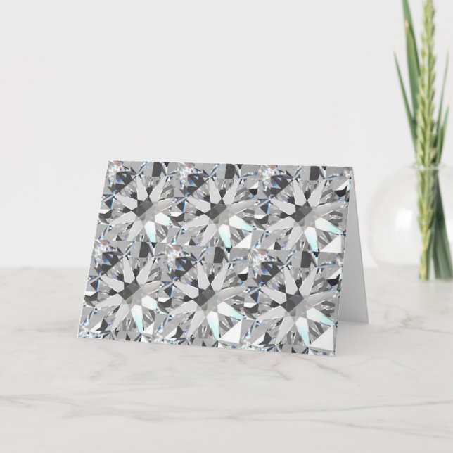 Cartes de voeux cool Diamond ! (Devant)