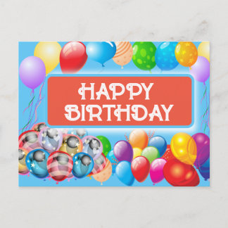 Cartes de vœux d'anniversaire pour enfants Carte p