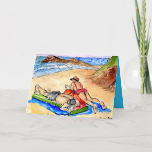 CARTES DE VOEUX DE BEAUX-ARTS - ARTISTE - H