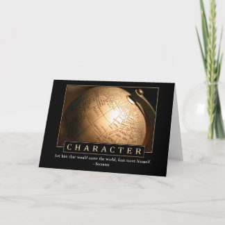 Cartes de voeux de caractère
