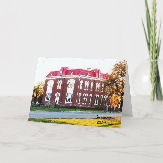 Cartes de voeux de Choctaw (logements sociaux) (Devant)