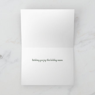 Cartes de vœux de fêtes Holly