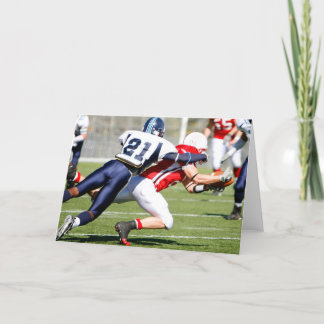 Cartes de voeux de football américain
