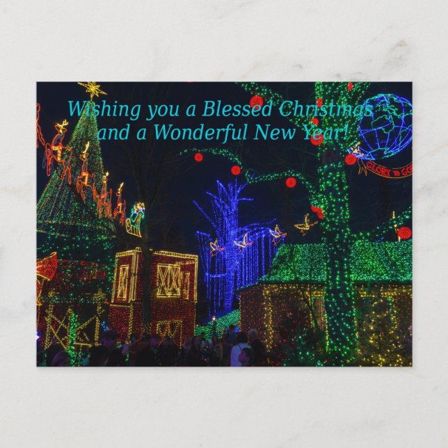 Cartes de vœux de Noël à Midtown Christmas Postcar (Devant)