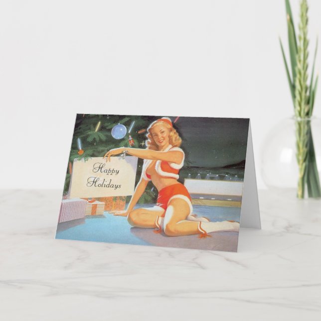 Cartes de voeux de Noël coquines (Devant)